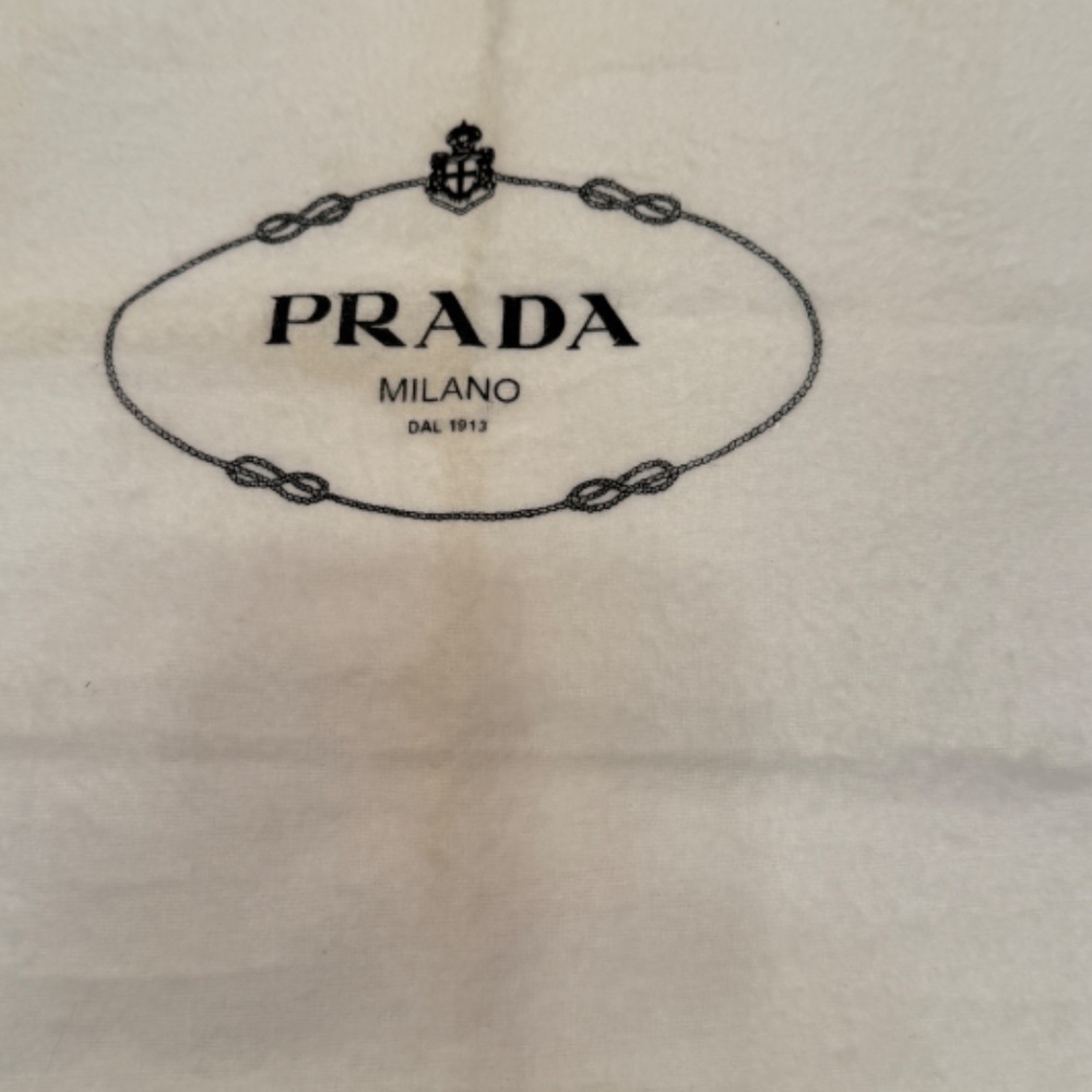 Authentic Vintage Prada BN1057 Tessuto + Spazzolato Nero Tote / Briefcase Black - Picture 15 of 15